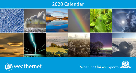 WeatherNet Calendar 2020